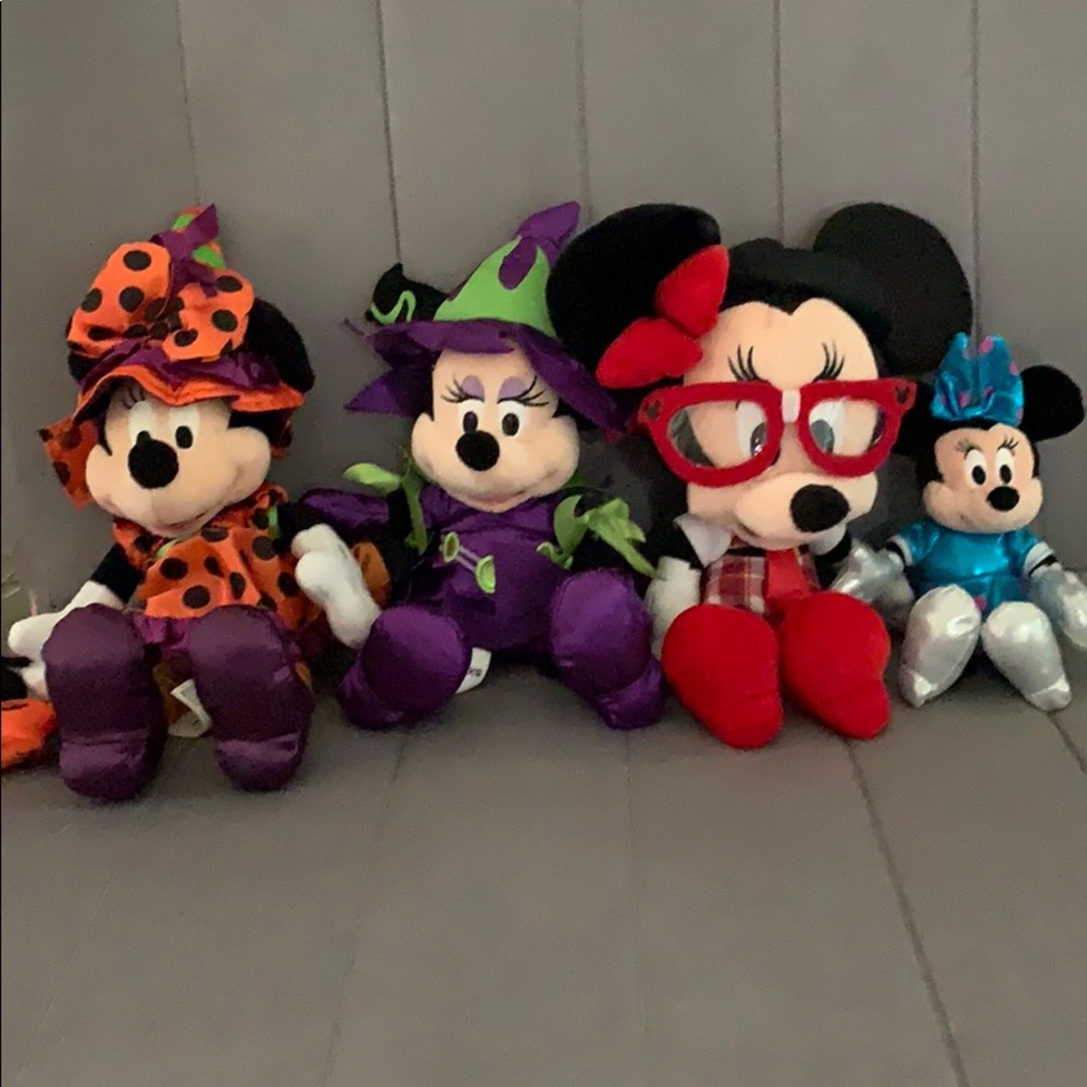 Disney stuffed animals!  Minnie, Mickey and more!